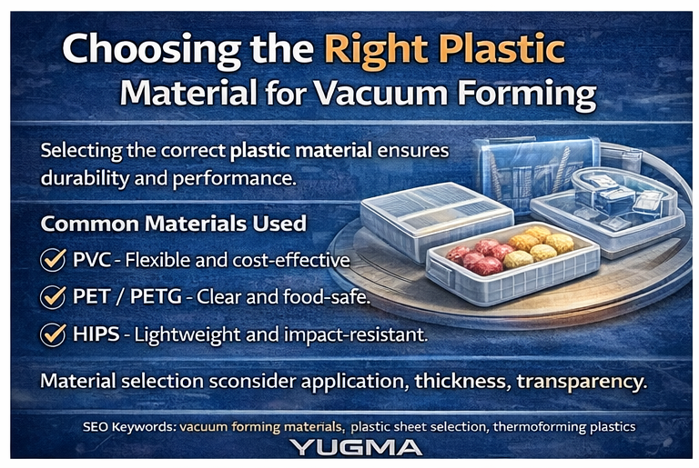 Choosing the Right Plastic Material for Vacuum Forming
