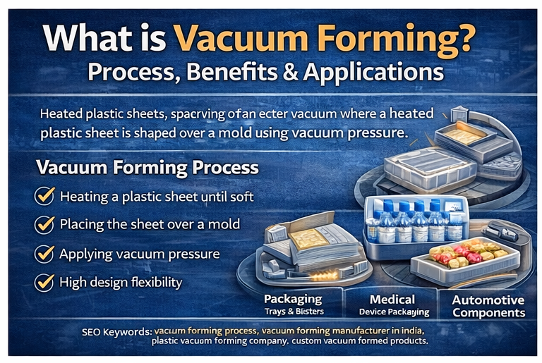What is Vacuum Forming? Process, Benefits & Applications